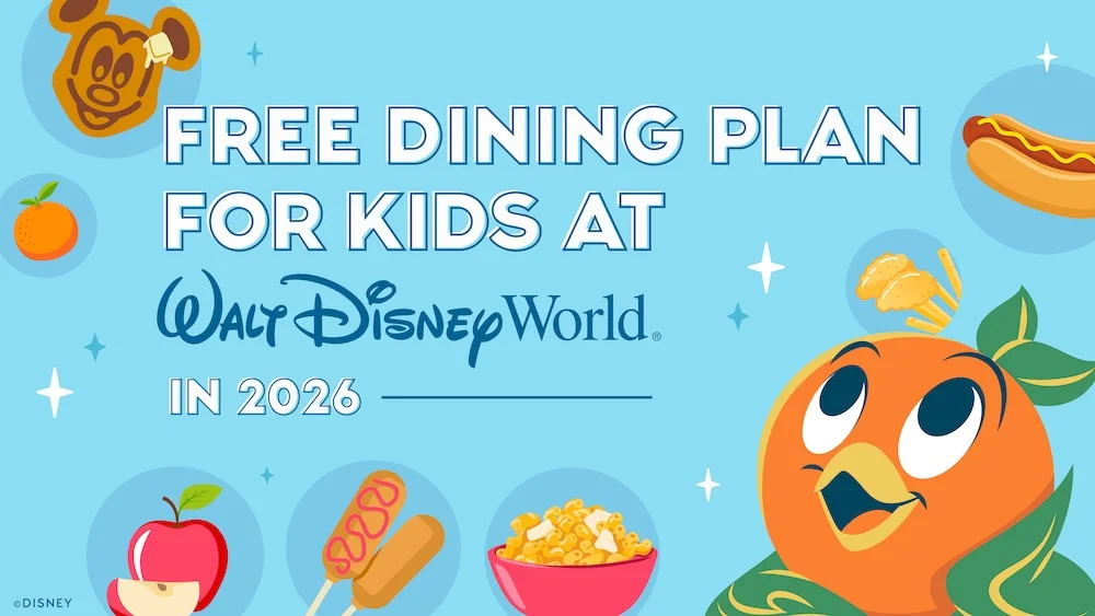 Disney 2026 kids eat free dining plan